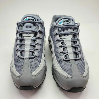Nike Air Max 95 Retro Logo Grey Black Blue Shoes Sneakers