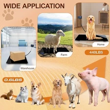 RESHY Dog Scale, Pet Scale, Livestock Scale for Large Breed, 440 LB, Pet Scale 