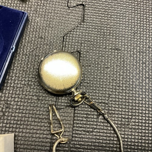 Functional Gold Tone Vintage Pepsi-Cola Pocket Watch, Original Packaging! (4th) - Picture 8 of 11