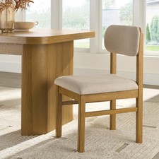 Better Homes & Gardens BH2402125171010 Juliet Dining Chairs 2 Pack, Light Honey