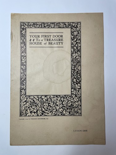 Vintage Home Art & Crafts Lessons 1934 Fireside Ind Make Money at Home books - Picture 3 of 14