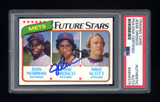 JESSE OROSCO SIGNED 1980 TOPPS ROOKIE CARD PSA/DNA AUTOGRAPHED NEW YORK METS