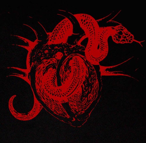 Snake Heart T-Shirt – Rock Metal Fashion Cool Graphic Tee - Picture 2 of 17