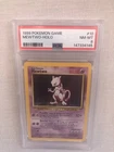 PSA 8 WOTC 1999 Base Set Unlimited Mewtwo 10/102 Holo Rare Card NM-MT