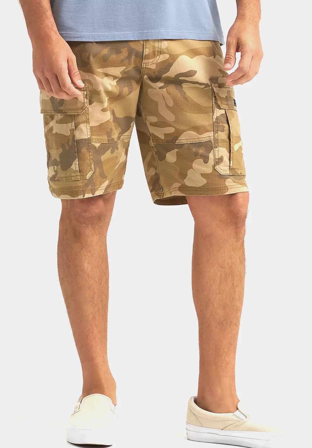 Men's Wrangler Cargo Shorts w/ Stretch Hidden Tech Pocket Relaxed Fit ALL SIZES