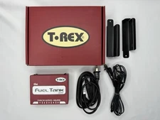 T-REX THE FUEL TANK JUNIOR 9V EFFECTS PEDAL POWER SUPPLY COMPLETE COMPACT