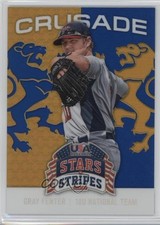 2015 Panini Stars and Stripes Crusade Blue Gray Fenter #40 0b7