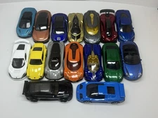 Hotwheels Lot Of 16 Super cars ( McLaren, Porsche,  Acura, Pagani)