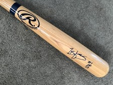 TODD FRAZIER Signed "#1 DP 07" Rawlings Adirondack Bat ALA F11650