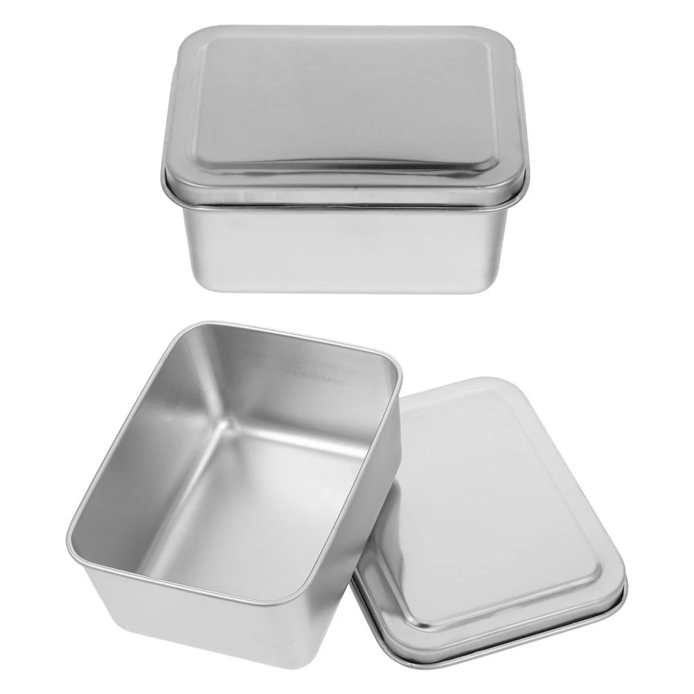 100 Mini Teglie Per Torte In Alluminio Con Coperchi, Cucchiai E Adesivi - Monoporzione 14,7x4,7x5 Cm, Ideali Per Dessert, Picnic E Feste