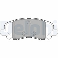 LP2038 Delphi Bremsbelagsatz, Scheibenbremse FüR Chrysler,Dodge,Jeep,Lancia