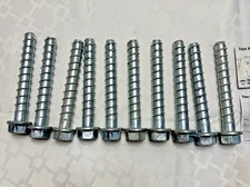 QTY 10 Simpson Titen HD 5" Heavy Duty Concrete Screw Anchor No. THDB62500H NEW