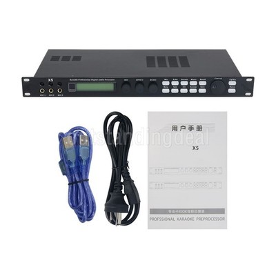 X5 Microphone Digital Effects Processor KTV Karaoke Audio Mixer Reverberator ot2