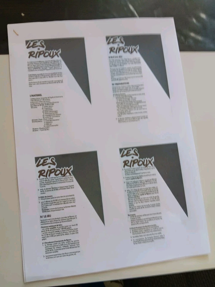 LES RIPOUX de Schmidt France.12ans 2-6 1987. N° 3 - Photo 3/4