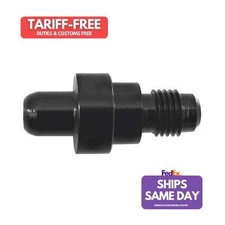 Nitrous Express 11702, One Black Aluminum D-6 Bottle Nipple - 326Nx Valve Perfor