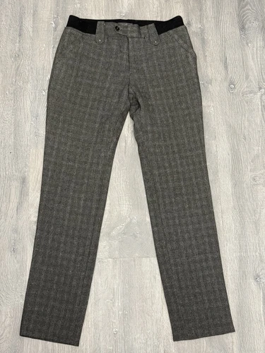 HERMÈS Pantalone donna Hermes grigio taglia 50 cotone