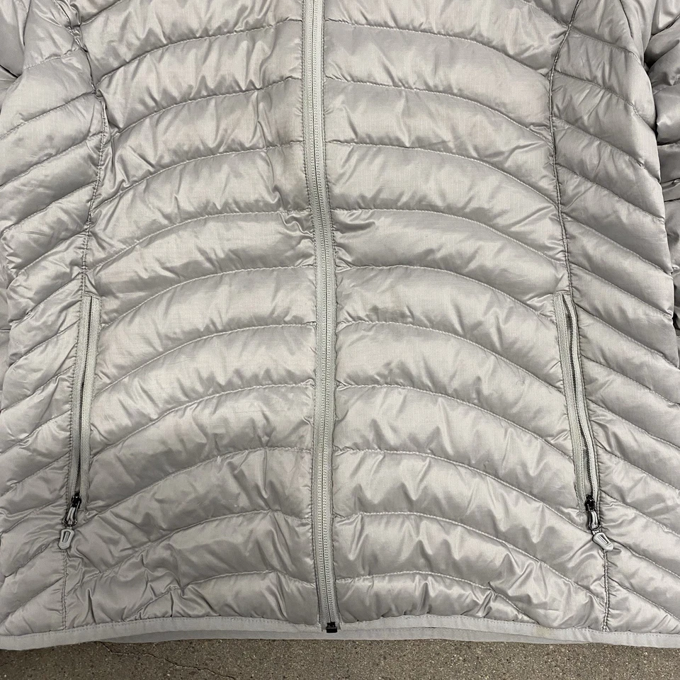 Marmot 600 Fill Duck Down Puffer Jacket Women’s Medium Gray - Image 3 of 4