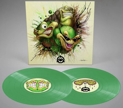 iam8bit Battletoads Smash Hits Rare Exclusive Coloured Vinyl 2LP Green