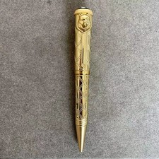 Perfect Kipling Series Metal Gold Color 0.7mm Ballpoint Pen No Box