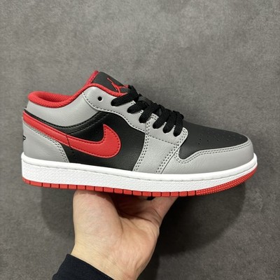 AJ1 Low Cement Fire Red - 553558-060