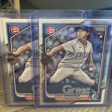 2024 Bowman Chrome Shota Imanaga #41 Mojo Refractor plus Base card