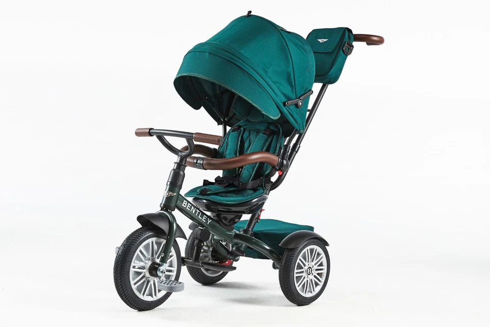 Original BENTLEY TRIKE racing green Kinderwagen Stroller Pram Tricycle spruce - Bild 2 von 4