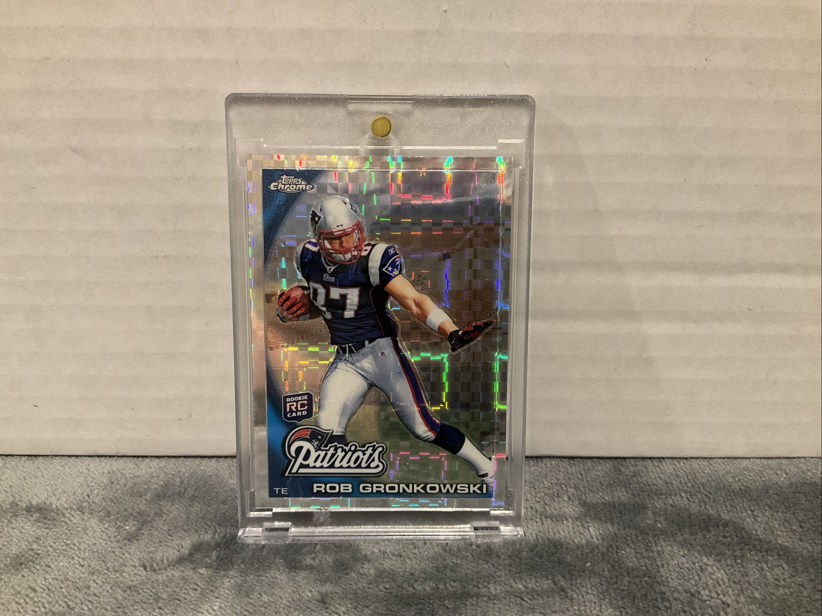 2010 Topps Chrome Rob Gronkowski Rookie Xfractor (RC) NM