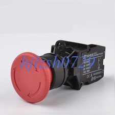 1pc New TAYEE Red Emergency Stop Dutton LA42J-11/R 1 Open and Close #zv