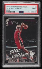 2019-20 Panini Chronicles Luminance Pink Zion Williamson #143 PSA 9 MINT 9l4