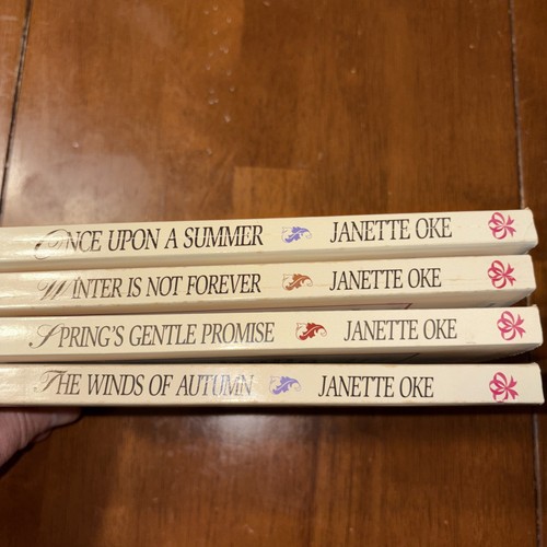 Janette Oke Seasons of the Heart complete series 1-4 paperback - Picture 9 of 9