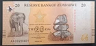 2026 Zimbabwe 20 ZiG P116, Series AA.