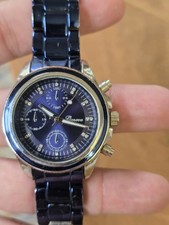 Manson Vintage Genva Watch Japan Movement Classic Style New Battery Runs Great