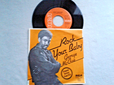 7'' Single George Mc Crae   - Rock Your Baby -  EX/VG  TOP ZUSTAND