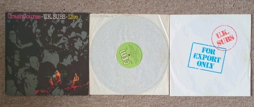 U.K. Subs 'Live' Crash Course. Purple Vinyl + 4 Track EP Original UK 1980. - Picture 21 of 22