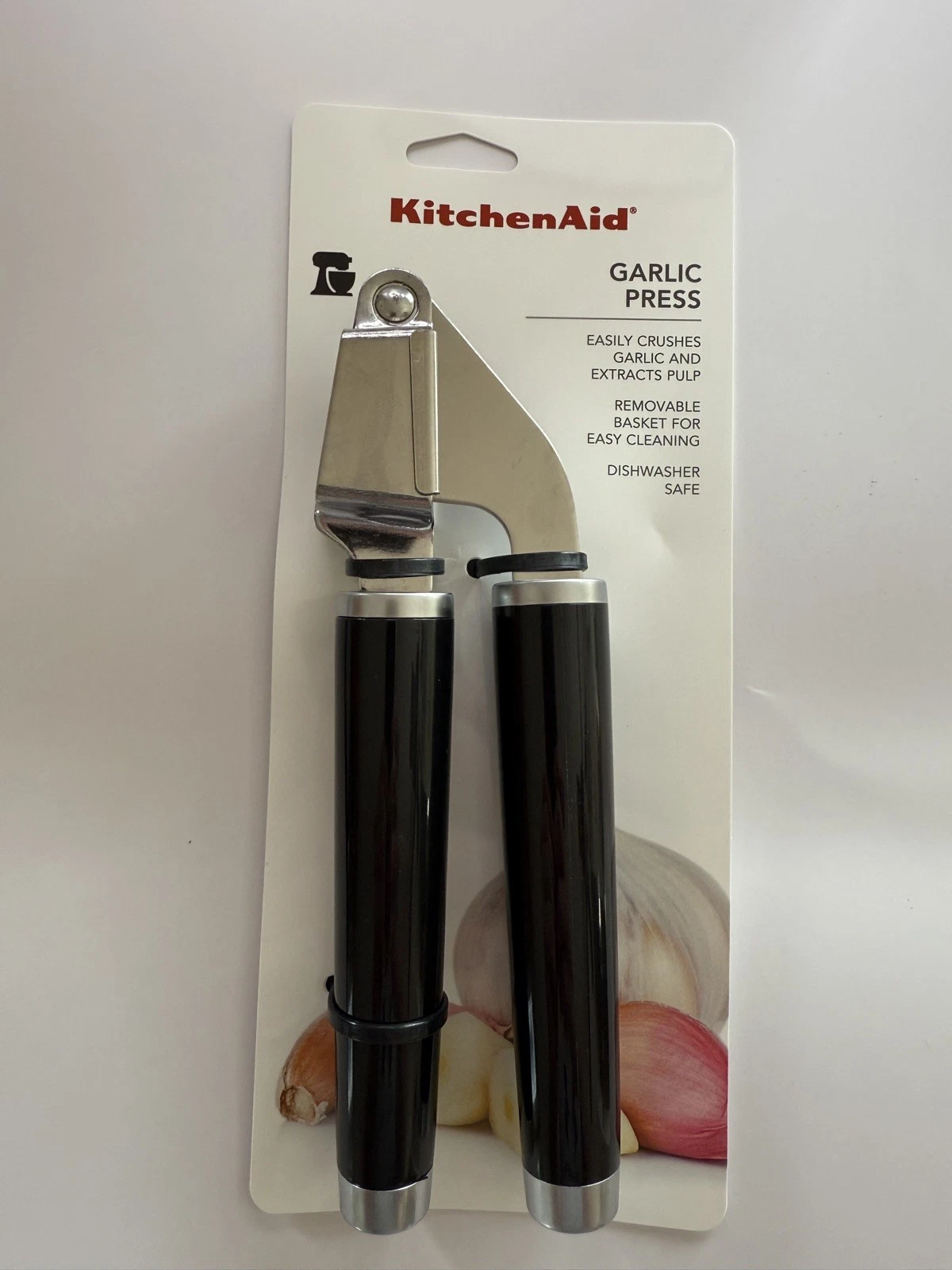 NEW Garlic Press by KitchenAid Black Handle FREE SHIPPING
Opens in a new window or tab