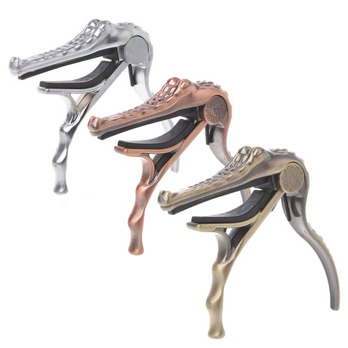 Alice Alligator Aluminum Alloy Capo Clamp For Acoustic Folk Guitar - Afbeelding 1 van 10