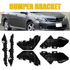 SET OF 6 Rear BUMPER RETAINER BRACKET LEFT+RIGHT FOR 2009 - 2013 TOYOTA COROLLA