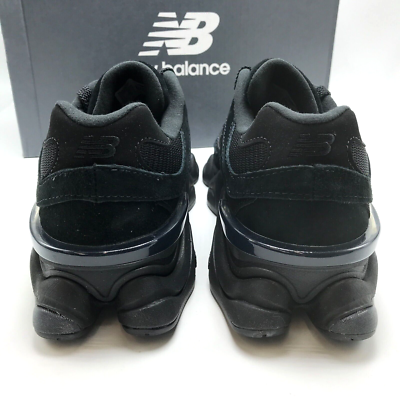 Size 9.5 - New Balance 9060 Triple Black Suede for sale online | eBay