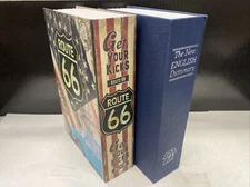 2 Pack - Steel Book Safes w/ Lock Password Type - Open Box - See Photos