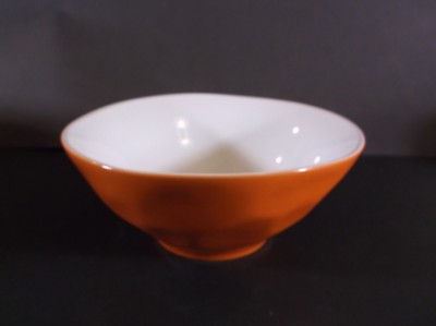 Maxwell & Williams Krinkle Soup Cereal Bowl Orange