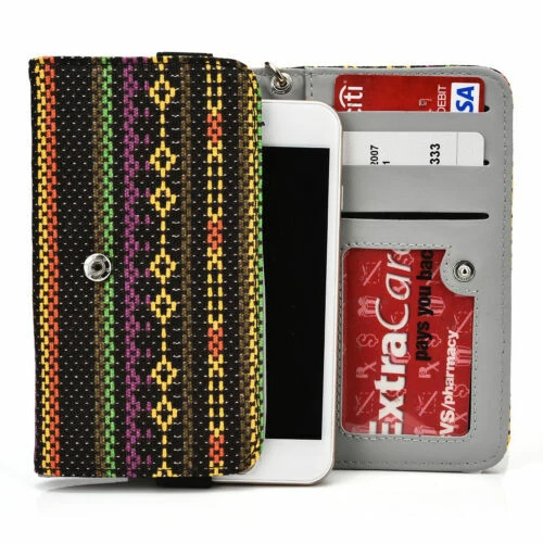 Teléfono celular de Lona Cartera casos para Apple iPhone 4s