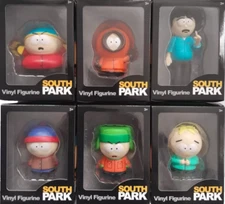 SOUTH PARK 2024 EU EXCLUSIVE 3" VINYL FIGURINES (SET OF 6) BRAND NEW