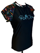 Ron Jon Surf Shop Women Black Rash Guard, size XL pre-loved