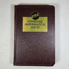CRC Standard Mathematical Tables 10th Ed 1955 Vintage Textbook PPG Creighton
