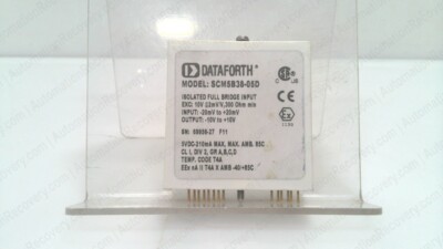 DATAFORTH SCM5B38-05D, STRAIN GAGE INPUT MODULE #336959