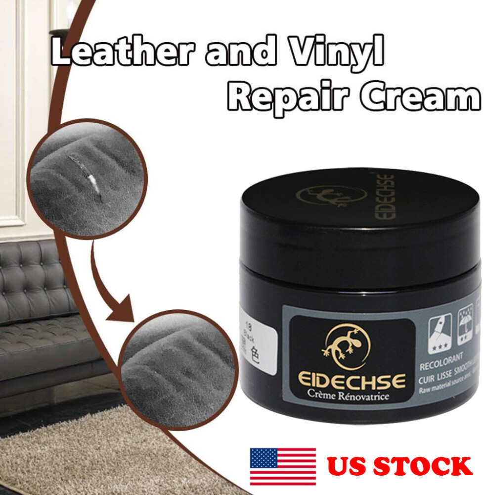 Advanced Leather Repair Kit Filler Cream Restore Car Seat Patch Sofa
