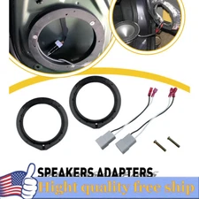 1 Pair 6.5" Car Speaker Adapter Board+Wiring Harness Connector For Honda-Civic Y