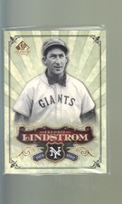 2006 UPPER DECK #63 FREDDIE LINDSTROM LEGENDARY CUTS 