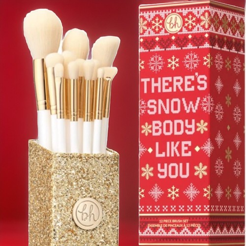 Bh Cosmetics There’s Snowbody Like You 12 Pc Makeup BRUSH SET Ltd Edition NIB - Picture 3 of 9