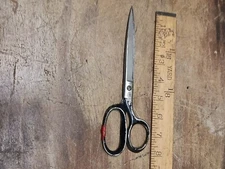 Vintage Clauss Made In U.S.A Scissors 3768 Shears 8” Crafts, Fabric, Sewing